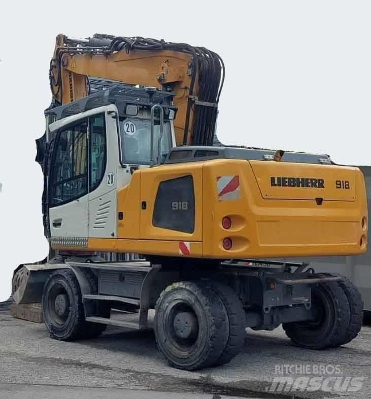 Liebherr A 918 Litr. Escavatori gommati