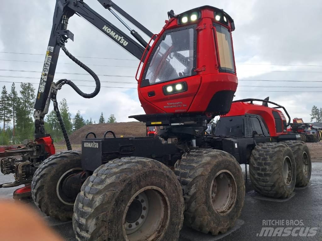 Komatsu 931XC Abbattitrici, Disboscatrici