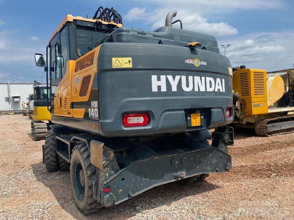 Hyundai HW140 Escavatori gommati