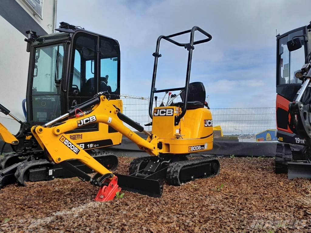 JCB 8008 CTS Miniescavatori