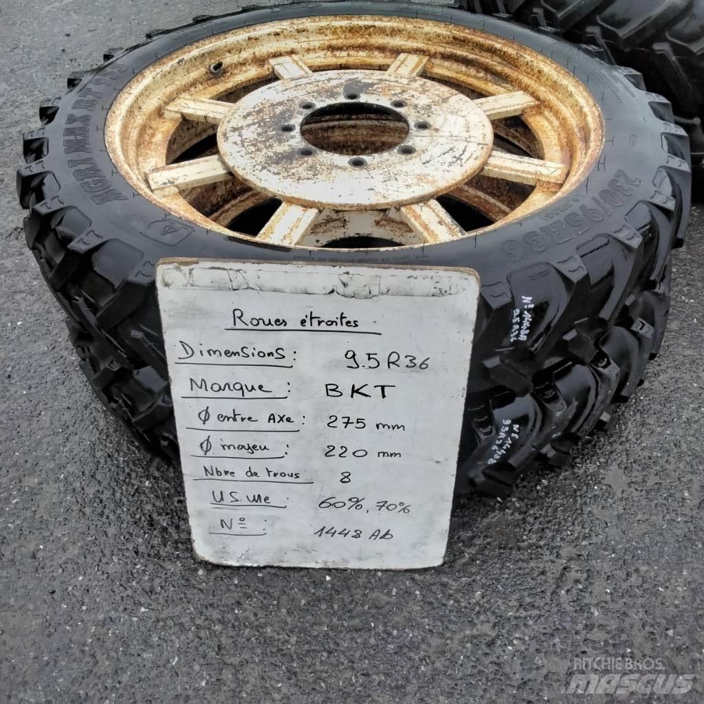 BKT 9.5R36 Pneumatici, ruote e cerchioni