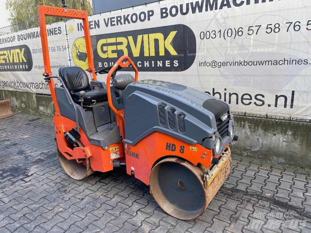 Hamm HD 8 VV Rulli a doppio tamburo