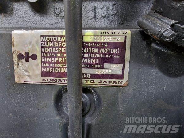 Komatsu 6D125E-2 Motori