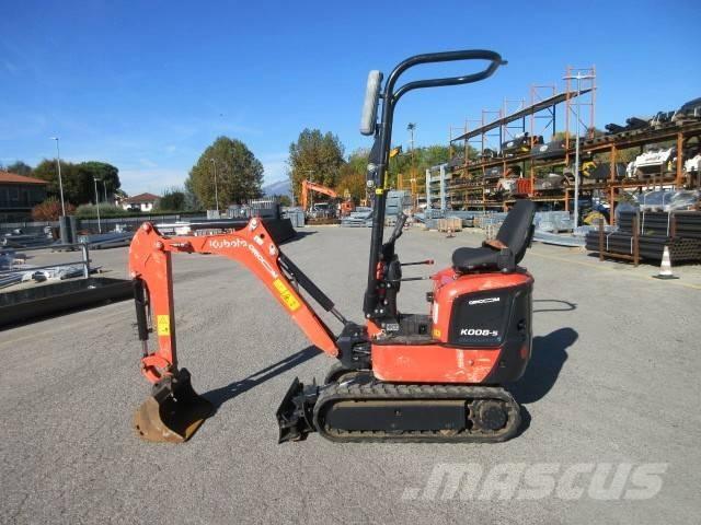 Kubota K 008-5 Miniescavatori