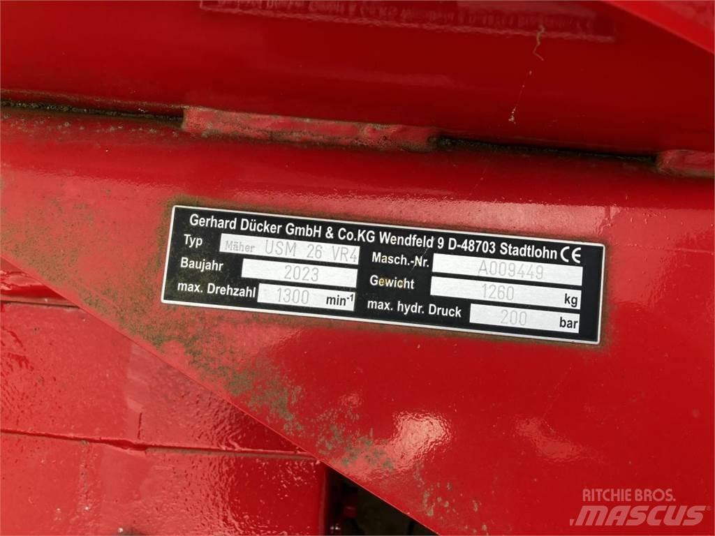 Dücker USM-26 VR4 Falciatrici/cimatrici per pascoli