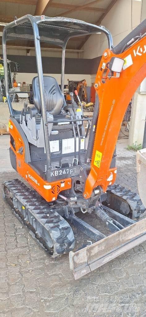 Kubota KX 018-4 Miniescavatori