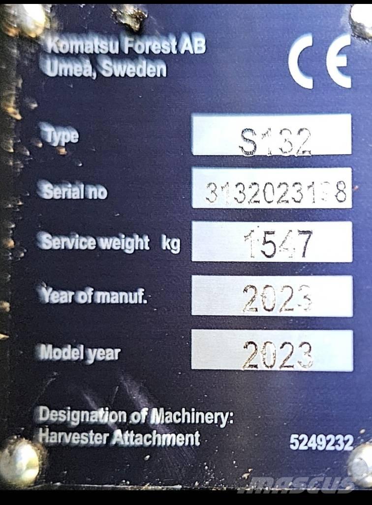 Komatsu 941 Abbattitrici, Disboscatrici