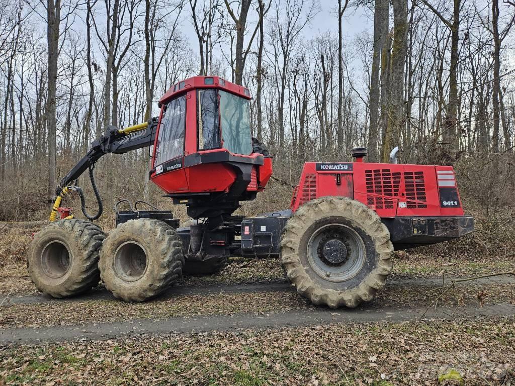 Komatsu 941 Abbattitrici, Disboscatrici