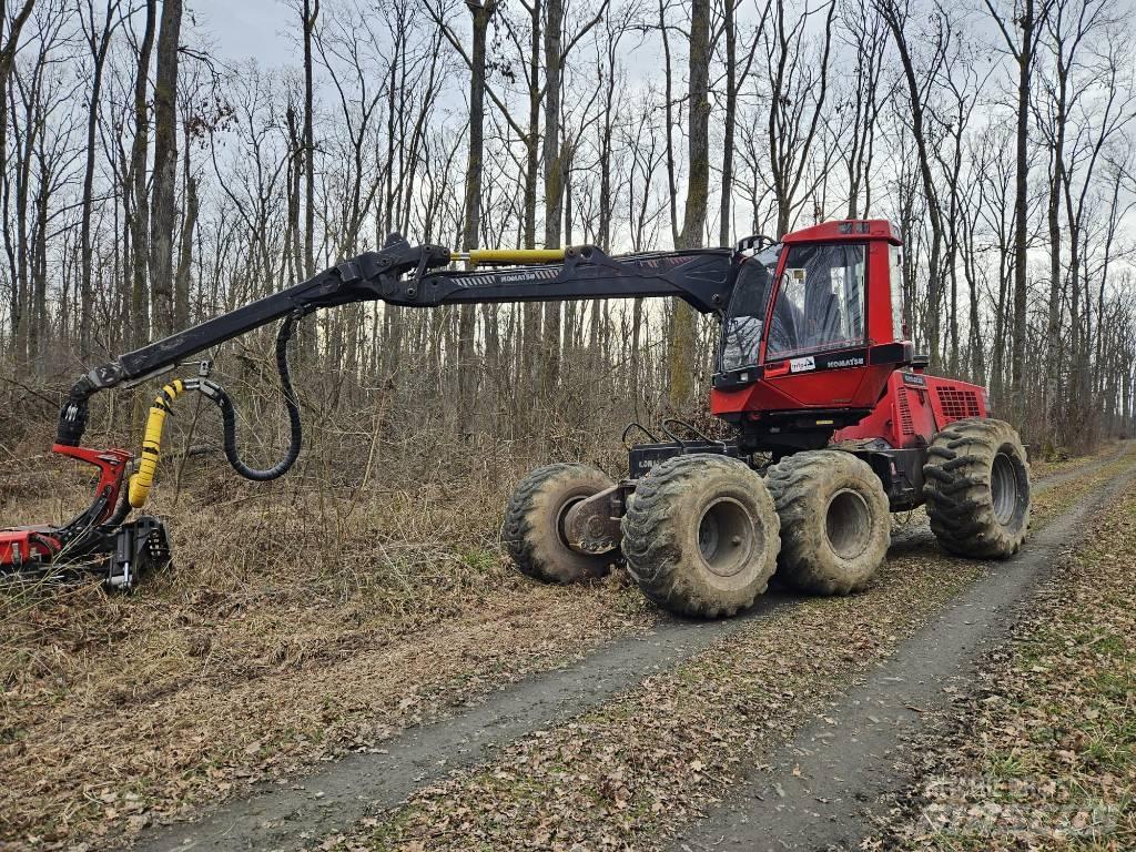 Komatsu 941 Abbattitrici, Disboscatrici