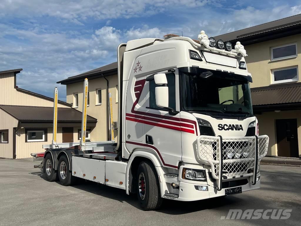 Scania R 730 B6X4NB Camion trasporto legname