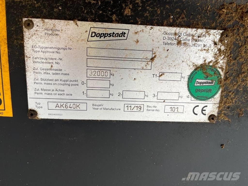 Doppstadt AK 640K Trituratori di rifiuti
