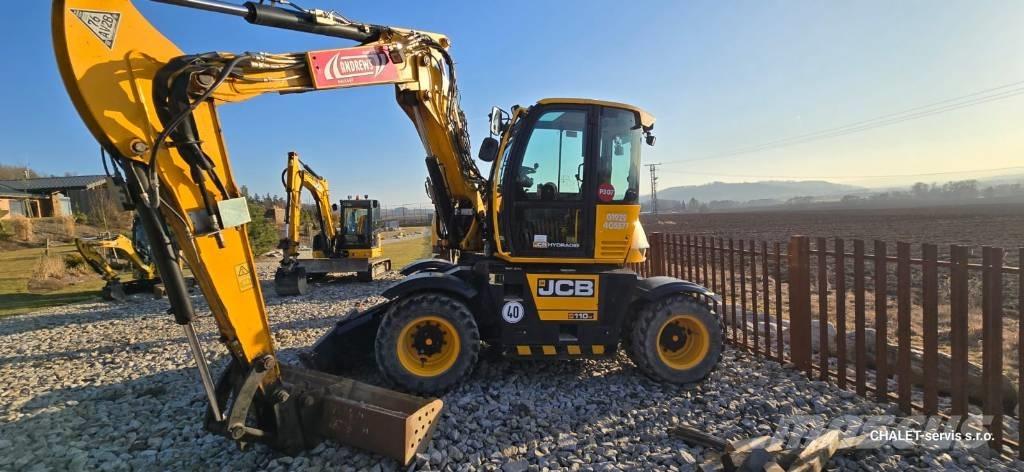 JCB 110 W Hydradig Escavatori gommati