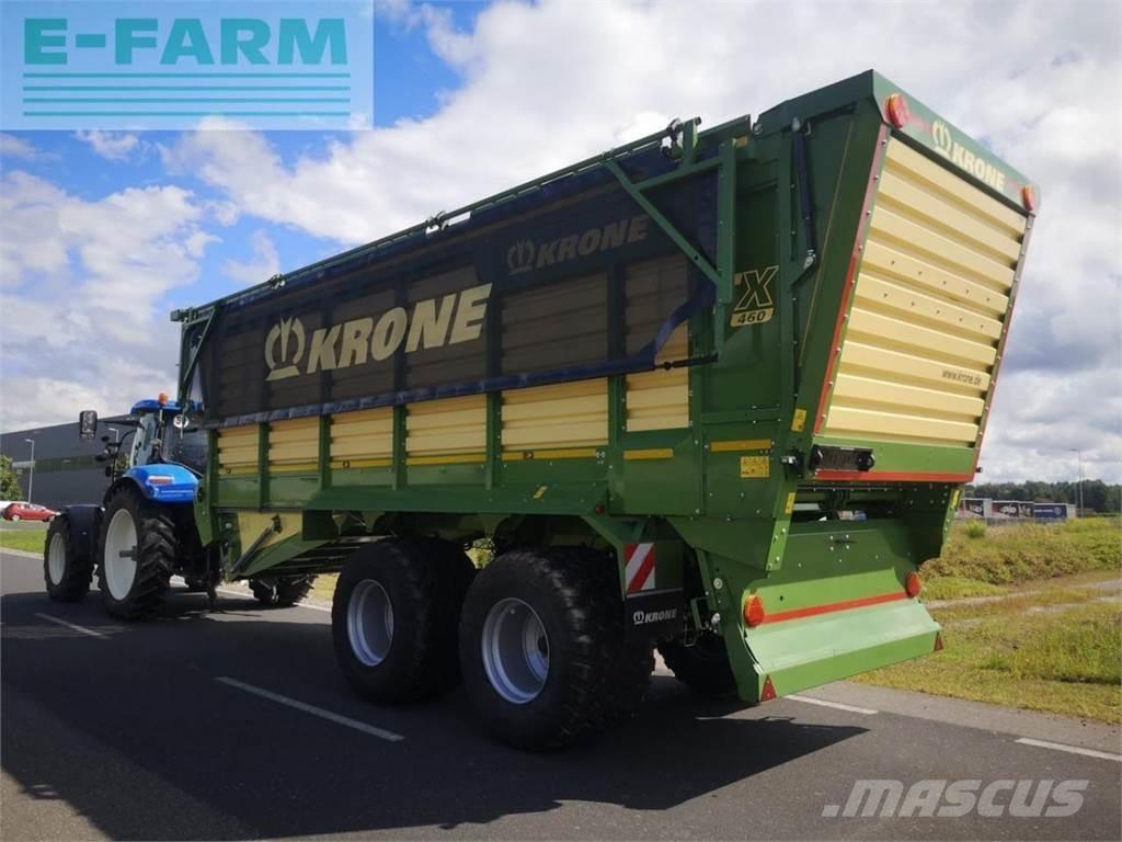 Krone tx 460 Carri per la granella