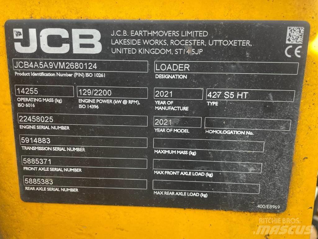 JCB 427 HT Pale gommate