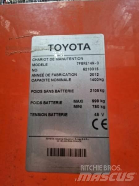 Toyota 7FBRE14N Carelli stoccatori  automatici-usati