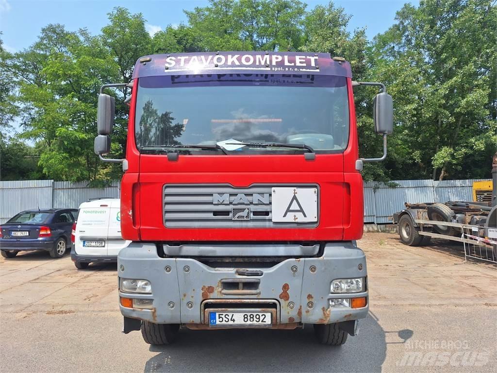 MAN TGA 35.410 8X4 Camion con sponde ribaltabili