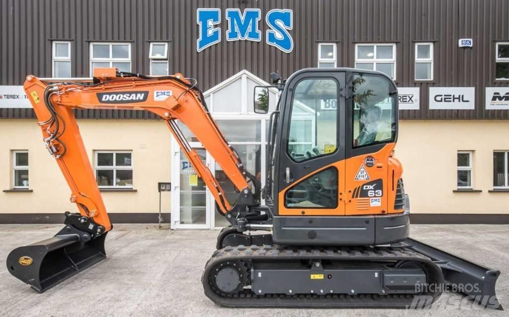 Doosan DX 63-3 Miniescavatori
