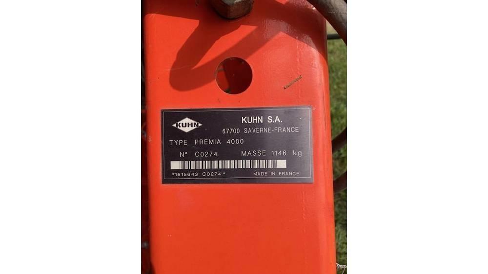 Kuhn 4000 Perforatrici