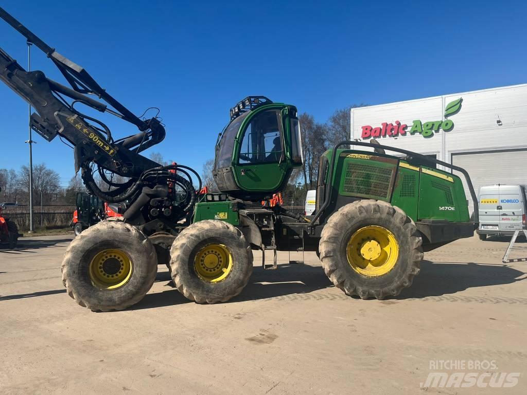 John Deere 1470 E Abbattitrici, Disboscatrici