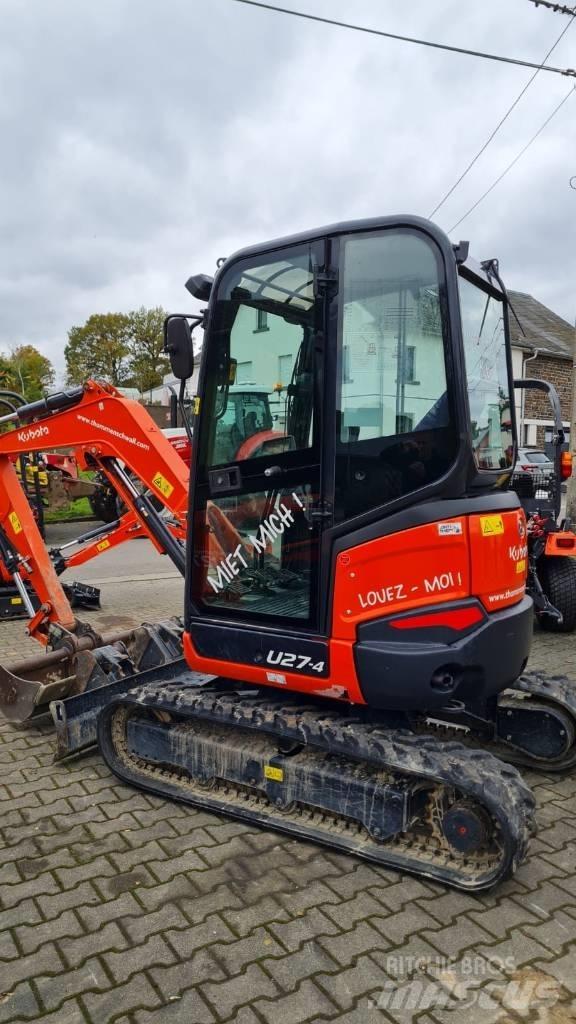 Kubota U 27-4 Miniescavatori
