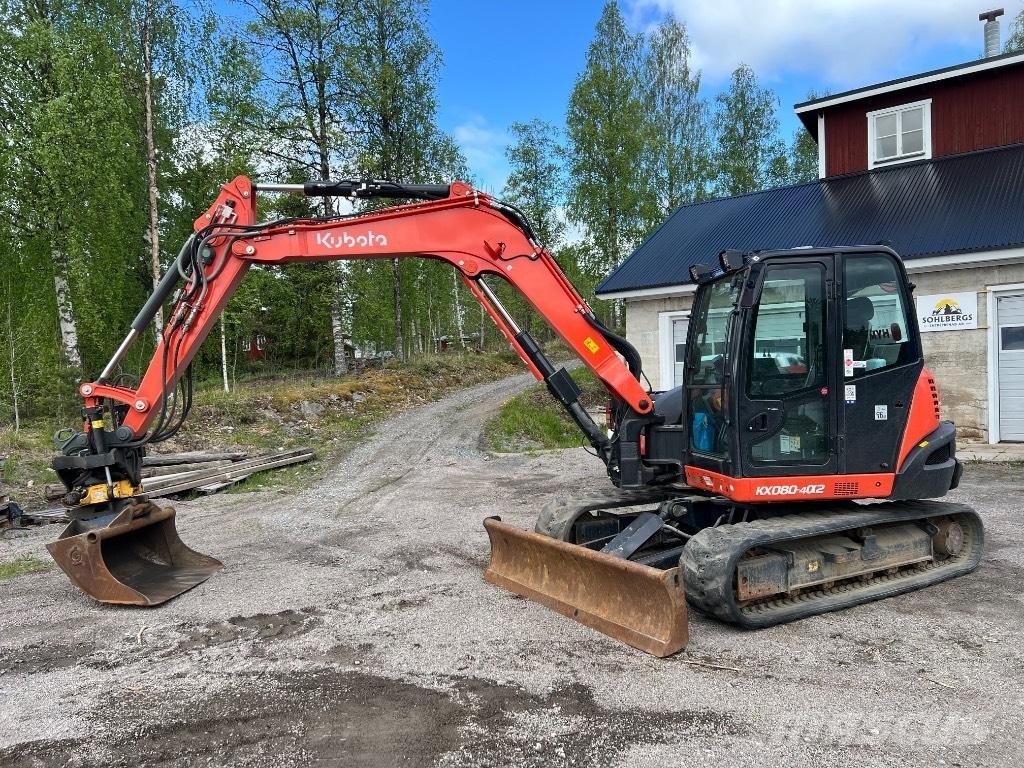 Kubota kx080-4a2 Escavatori medi 7t - 12t