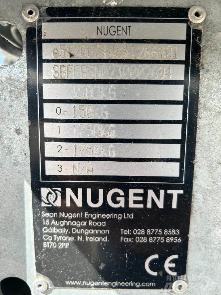 Nugent F4923H Rimorchi con sponde ribaltabili