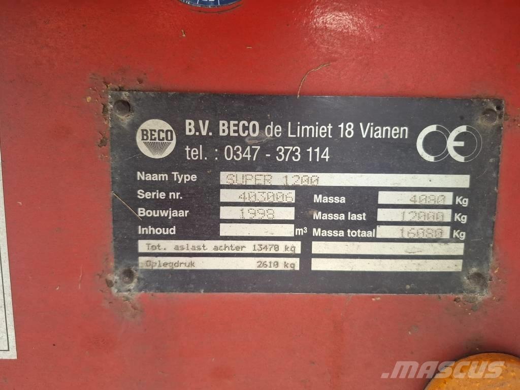 Beco Super 1200 Rimorchi ribaltabili