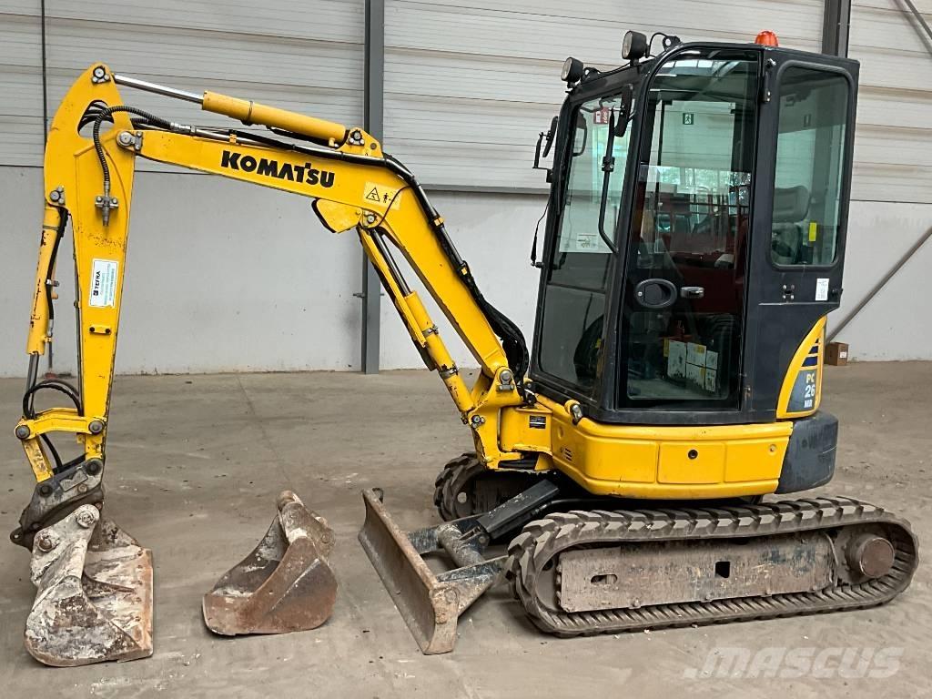 Komatsu PC 26 MR-3 Miniescavatori