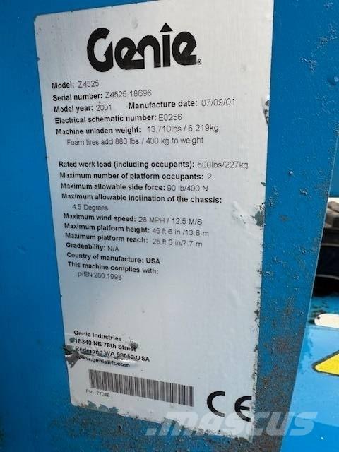 Genie Z 45/25 Piattaforme a braccio articolato