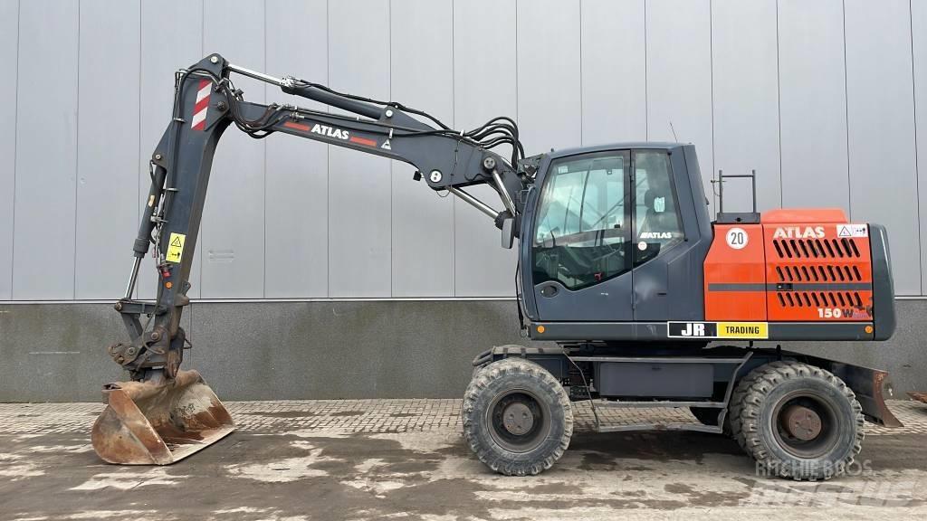 Atlas 150 W Escavatori gommati