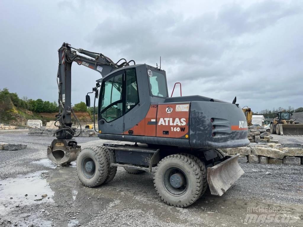 Atlas 160W Escavatori gommati