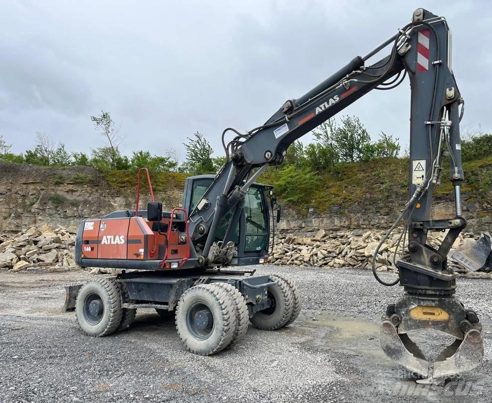 Atlas 160W Escavatori gommati