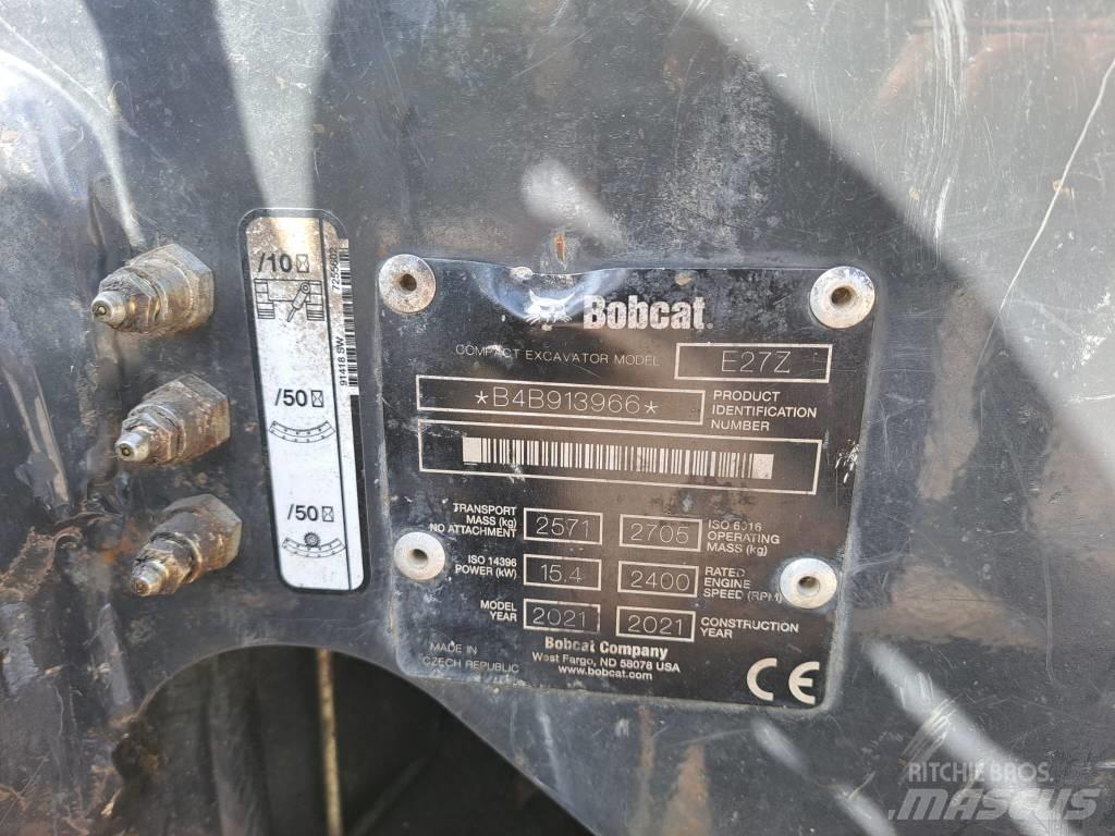 Bobcat E 27 Z Miniescavatori