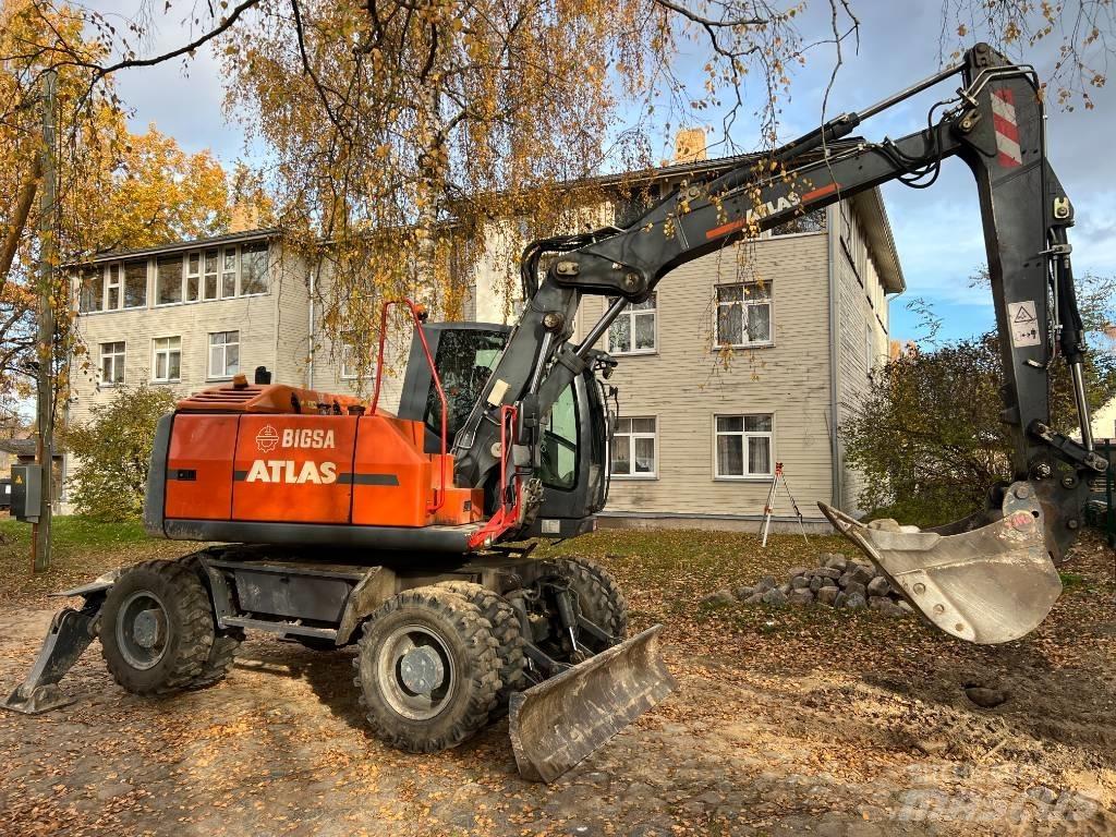 Atlas 140 W Escavatori gommati