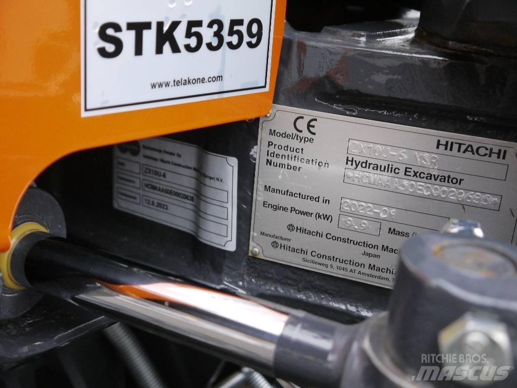 Hitachi ZX 10 U-6 Miniescavatori