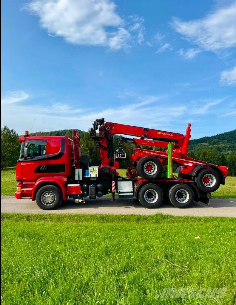 Scania R580 V8 6x4 Camion trasporto legname