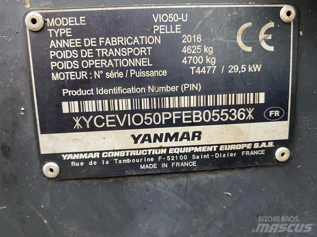 Yanmar Vio 50 U Miniescavatori