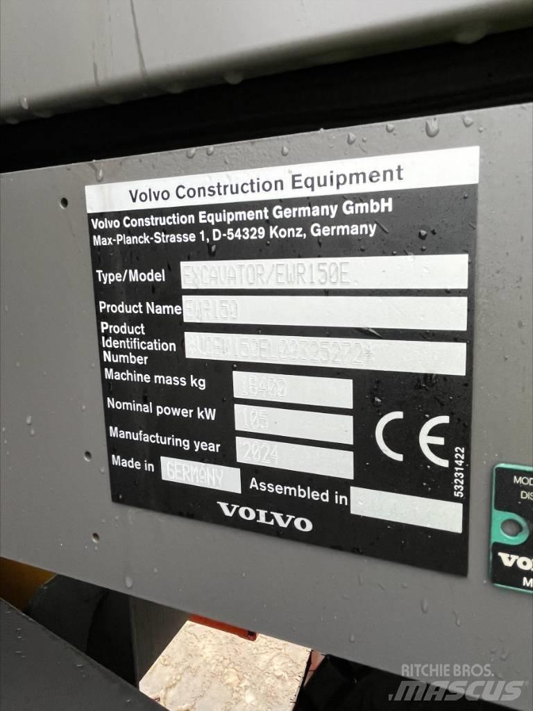 Volvo EWR 150 E Escavatori gommati