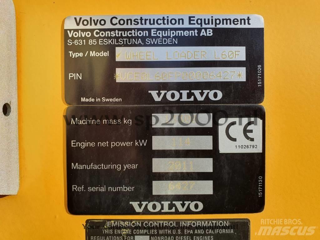 Volvo L 60 F Pale gommate