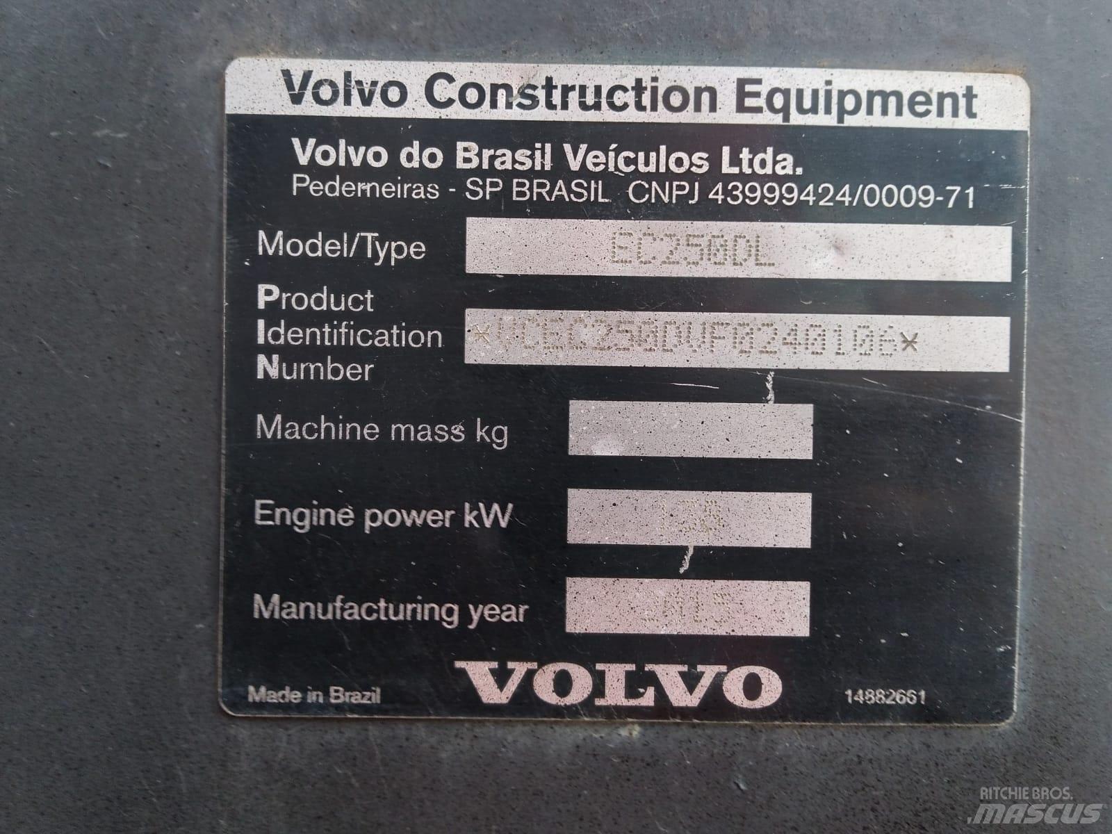 Volvo EC 250 D L Escavatori cingolati