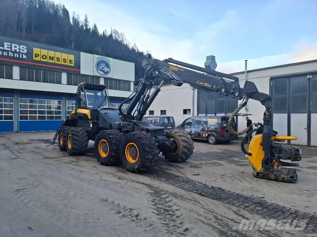 Ponsse Bear 8W Abbattitrici, Disboscatrici