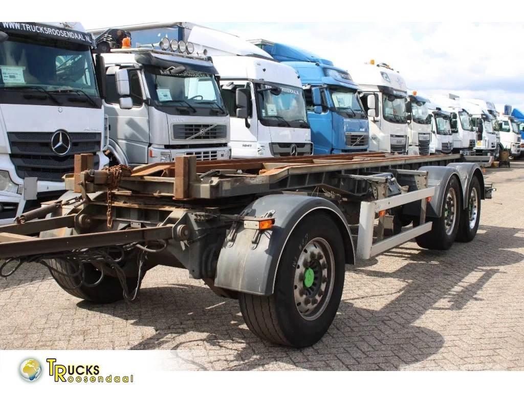 Burg 3x SAF Rimorchi portacontainer