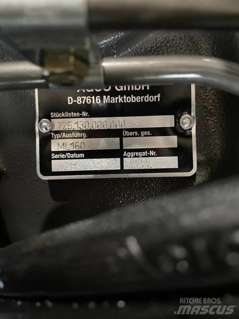 Fendt ML160 VARIO Trasmissione