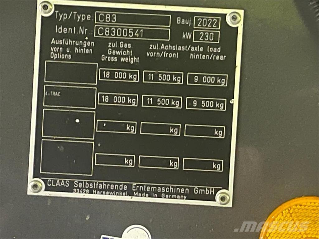 CLAAS Lexion 760 Mietitrebbiatrici