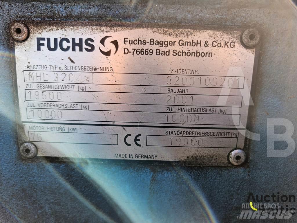 Fuchs MHL 320 Escavatori gommati