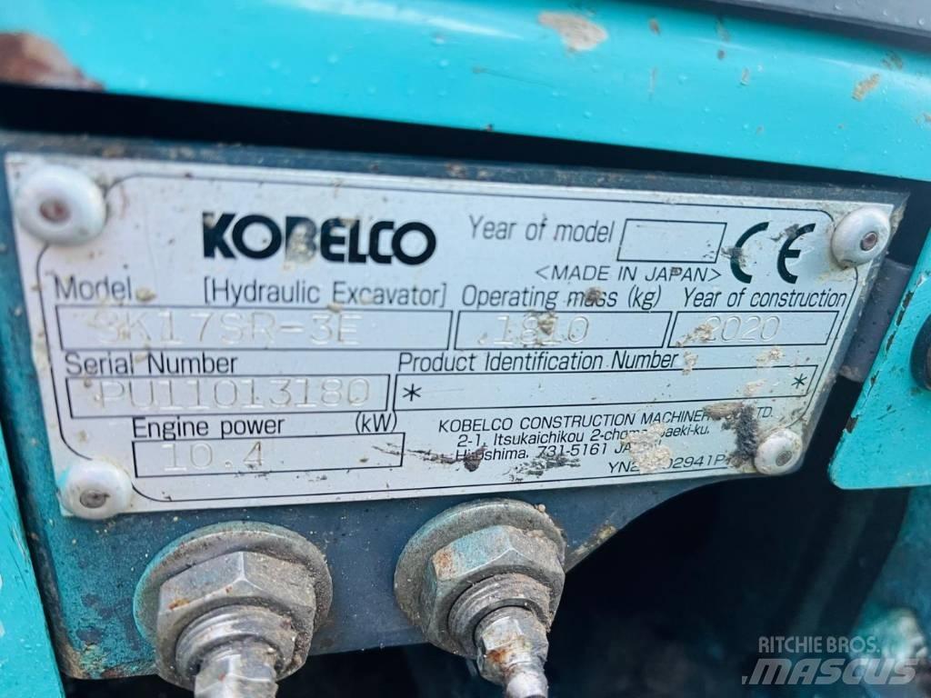 Kobelco SK 17 SR-3 Miniescavatori