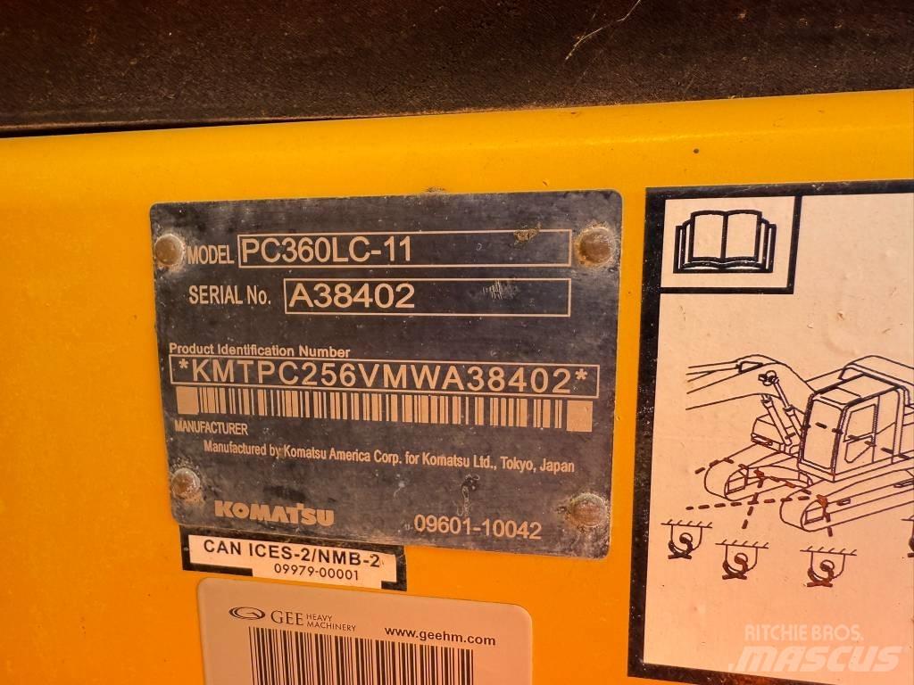Komatsu PC360LC-11 Escavatori cingolati