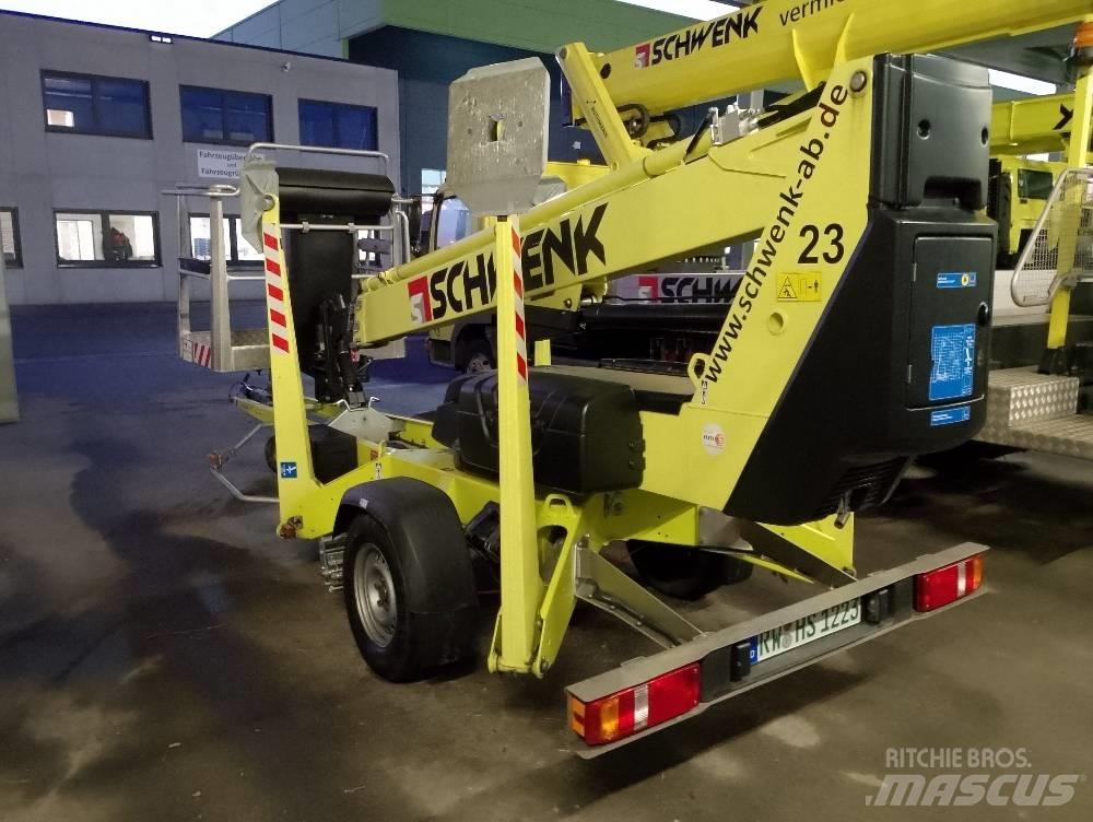 Dinolift 135 TB Piattaforme aeree su rimorchio