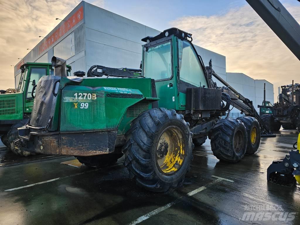 Timberjack 1270 Abbattitrici, Disboscatrici