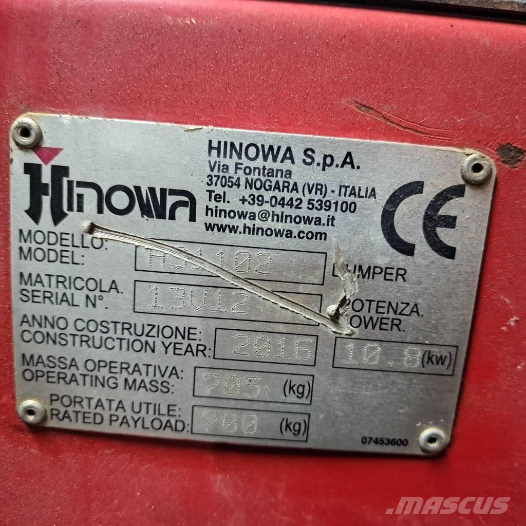 Hinowa HS1102 Dumper cingolati